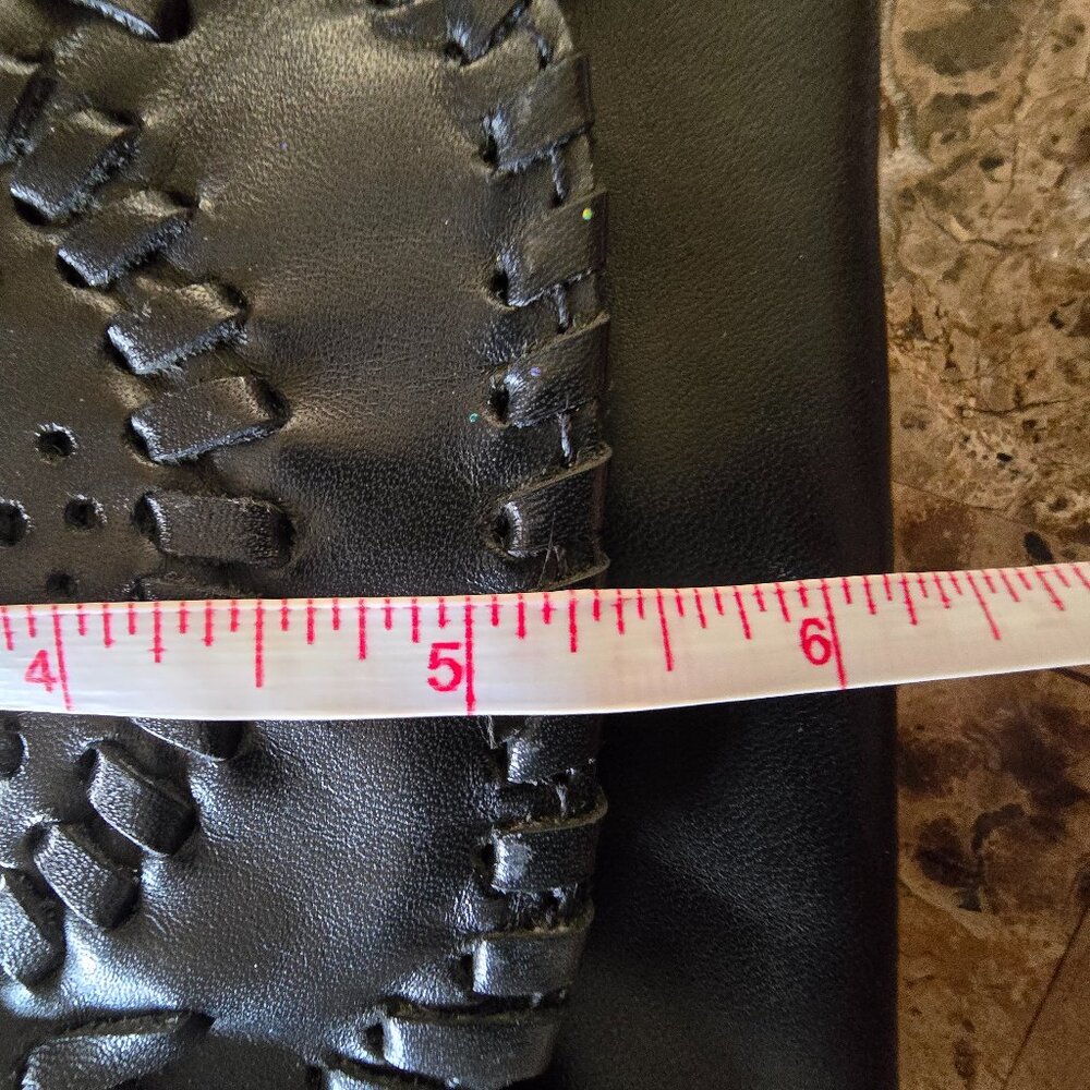 Jack Rogers “Lawn Party” Leather Clutch - Picture 14 of 16